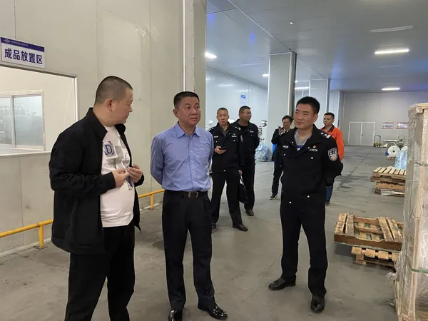 我为群众办实事|局长、政委带队走访企业,积极服务“三高四新”