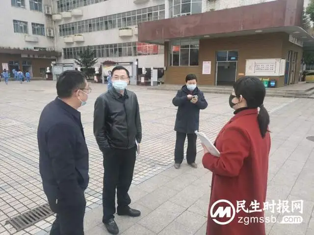 防疫动态 | 湘潭市教育局局长唐正武教育局副局长齐湘雄分别带队来市一中视察疫情防控工作