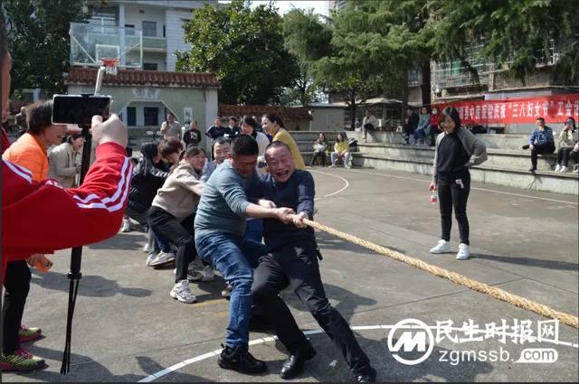 「工会活动」湘潭县中医医院庆“三八节”之“绳”采飞扬