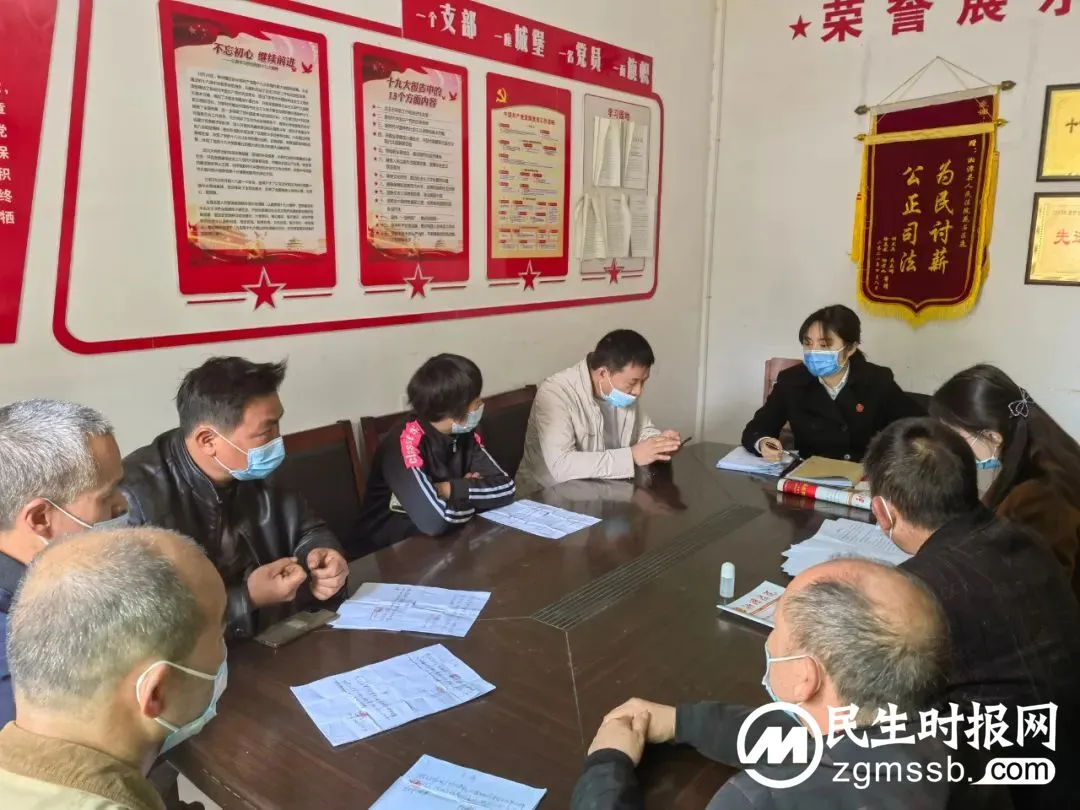 花石法庭倾心调解 为农民工追回工资