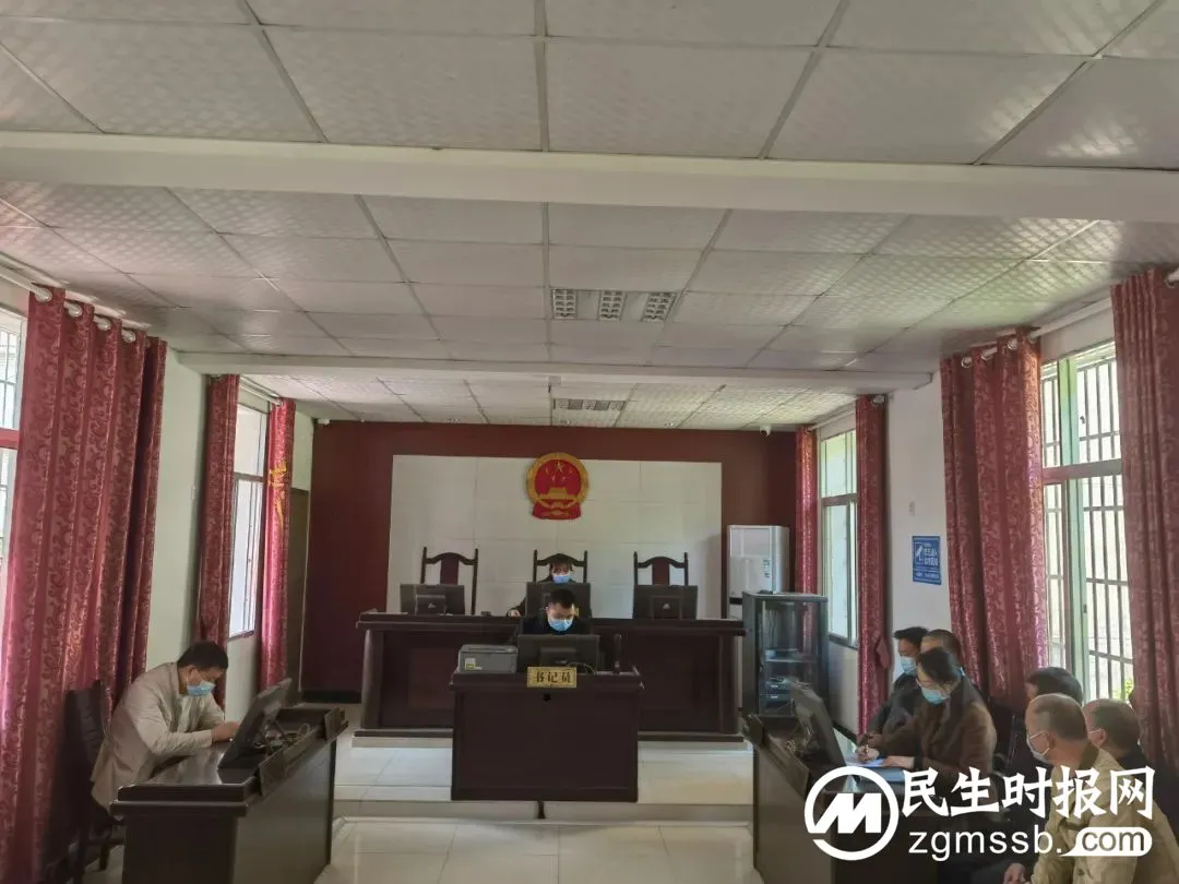 花石法庭倾心调解 为农民工追回工资