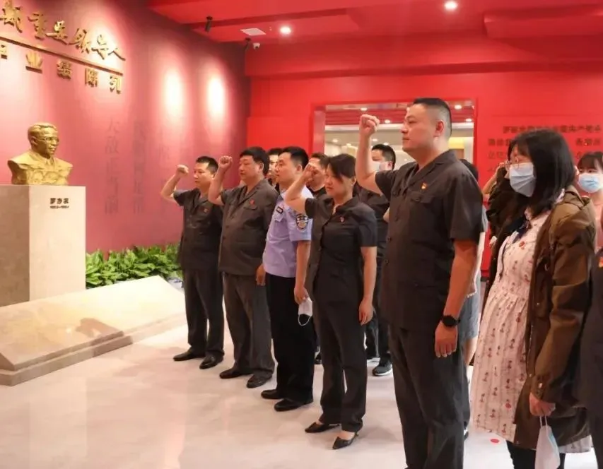 矢志不渝跟党走，携手奋进新时代——湘潭县人民法院党员走进罗亦农生平业绩陈列馆