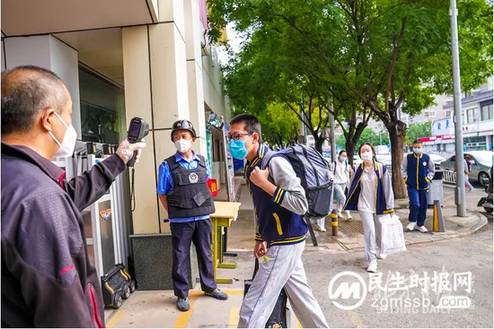 北京非涉疫初三学生今天返校！多图直击