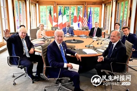 七国集团领导人开峰会，对中俄强硬掩饰自身危机？
