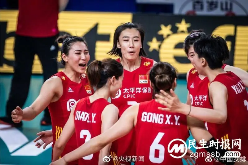 世界女排联赛：中国女排惜败巴西队