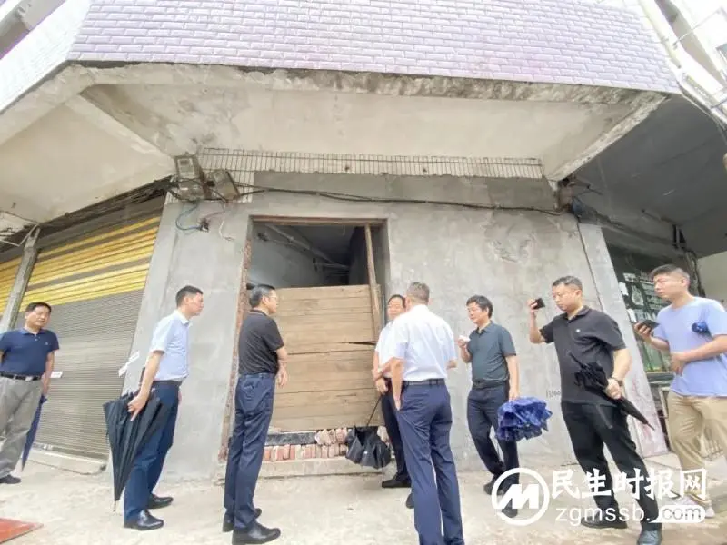 湘潭市副市长陈爱民调研督查湘潭县自建房安全专项整治工作