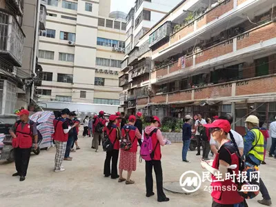 散热器厂小区改造“幸福来敲门”