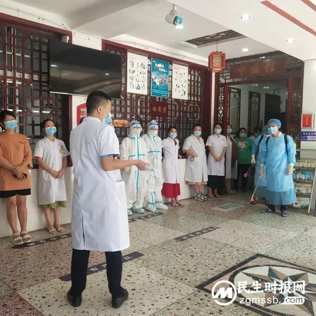湘潭县排头乡卫生院开展“实战”演练 夯实疫情防控基础