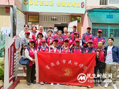 官渡区开展“争当排头兵”和平路社区专题巡访活动