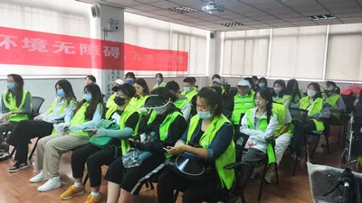 环境无障碍,方便你我他 ——官渡区残联组织无障碍环境体验活动
