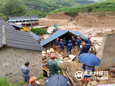 保山市隆阳区发生泥石流灾害致2人遇难!