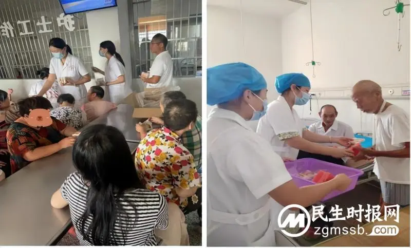 情暖中秋·谭家山镇卫生院全体医护人员为住院患者送月饼赠祝福 情暖中秋·谭家山镇卫生院全体医护人员为住院患者送月饼赠祝福