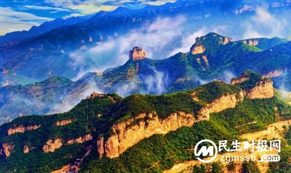中原新闻网携手丛台酒业走进天保寨交流学习 ——邯郸市磁县天保寨风景区