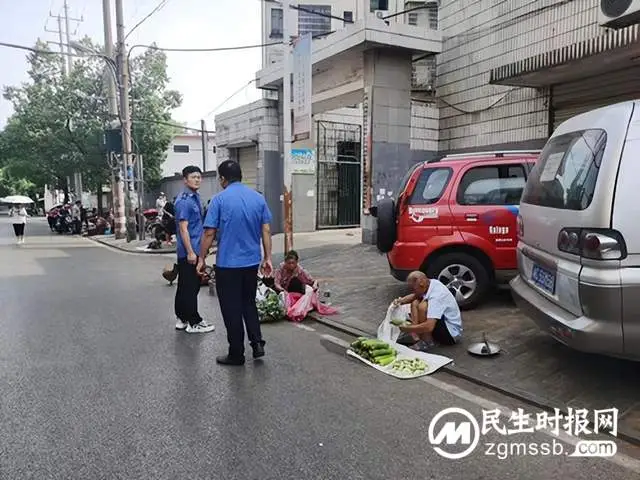 湘潭县城市管理和综合执法局严格规范农贸市场周边秩序