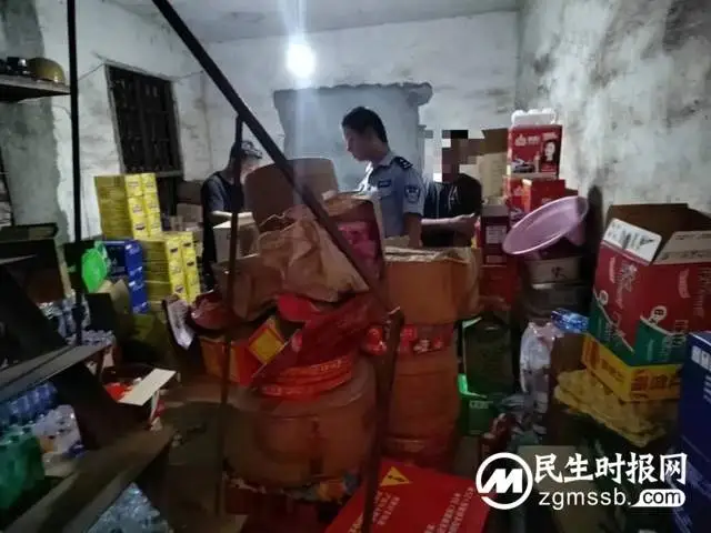 非法储存经营烟花炮竹 杨嘉桥一店主被拘留