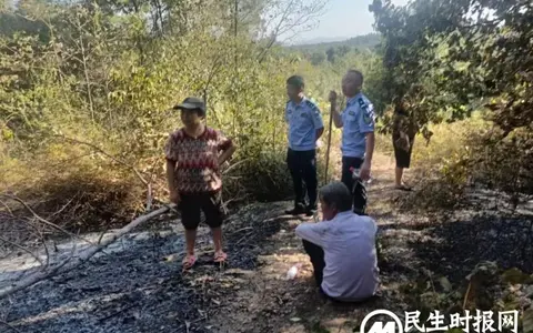 违规用火，惹“火”上身！湘潭县公安局查处首例违规野外用火案