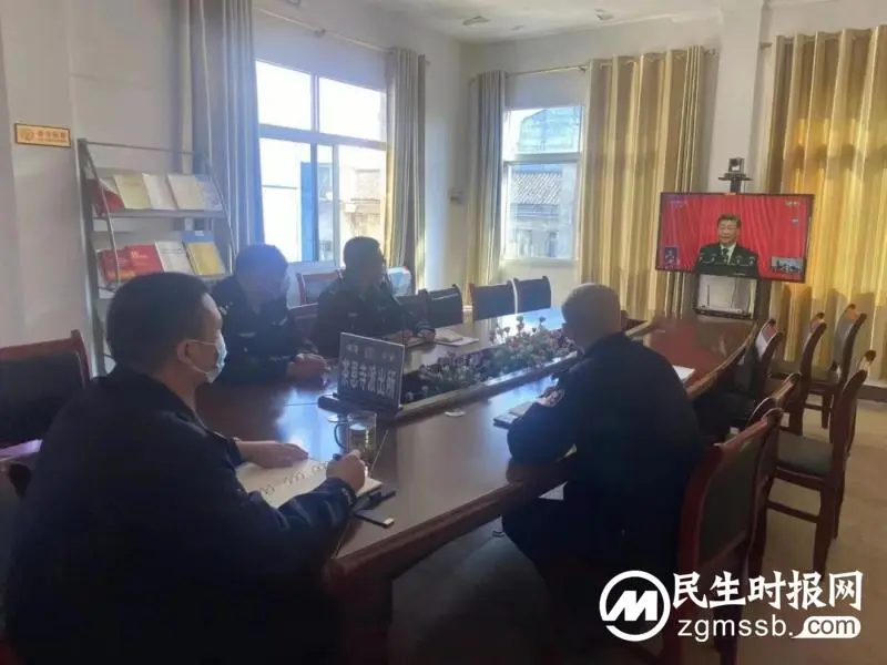湘潭县公安局组织集中收看党的二十大开幕会