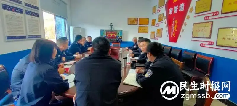 湘潭县公安局组织集中收看党的二十大开幕会