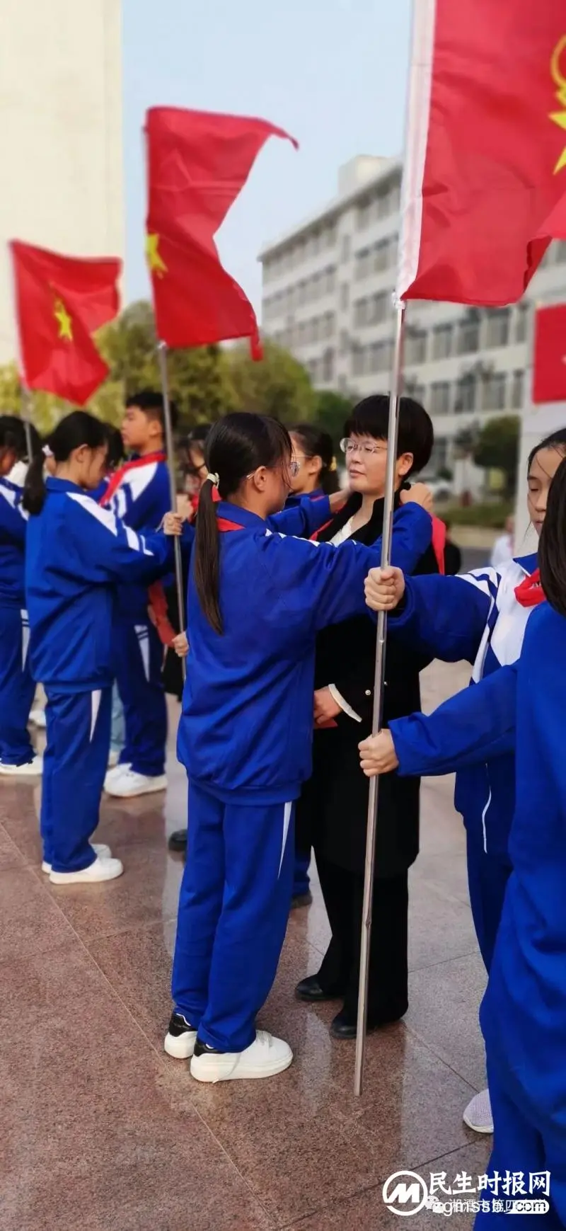 喜迎二十大 争做好队员----湘潭市四中2022年七年级少先队建队活动 喜迎二十大 争做好队员----湘潭市四中2022年七年级少先队建队活动