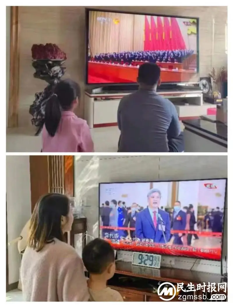 凝心聚力 振奋人心|湘潭市第一中学教职员工收看收听党的二十大开幕会