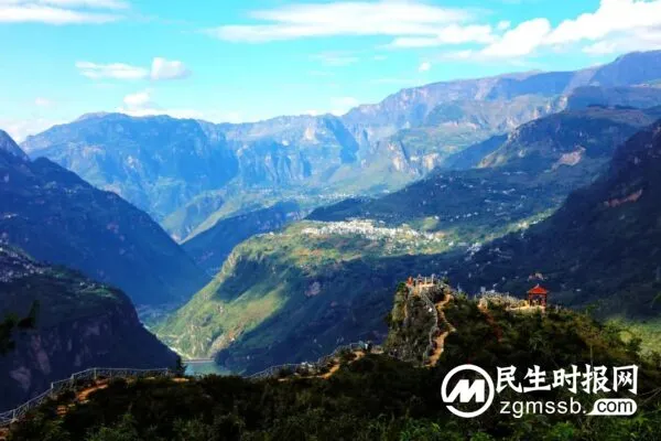 鲁甸乐红秘境地 牛栏江岸数第一