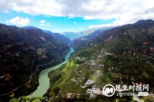 鲁甸乐红秘境地 牛栏江岸数第一
