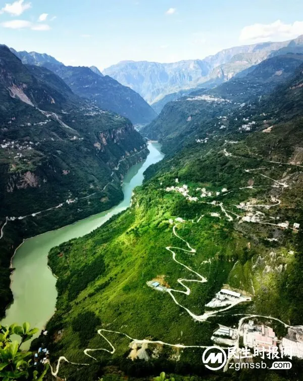 鲁甸乐红秘境地 牛栏江岸数第一
