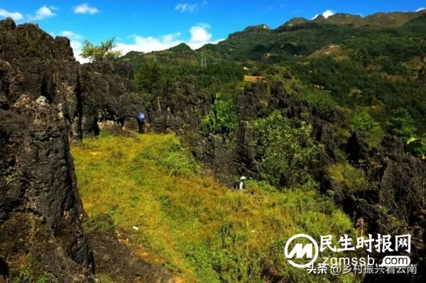 鲁甸乐红小石林 身居山中藏美景