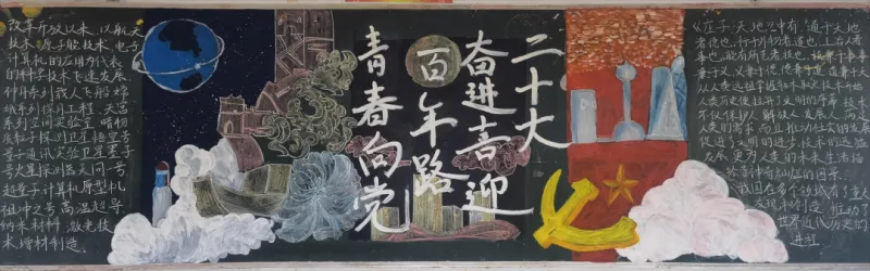 喜迎二十大，科普向未来——科技节黑板报评选结果