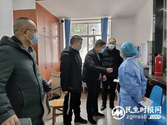 湘潭县卫健局领导对射埠镇中心卫生院开展节前安全生产督导