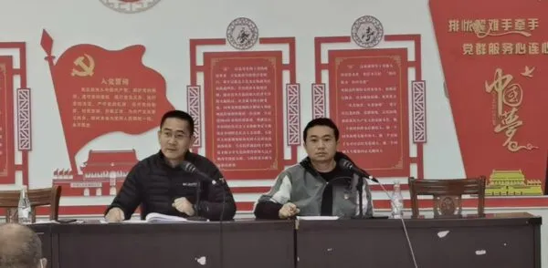 2023年官渡区中营村社区第三居民小组开展主题党日活动