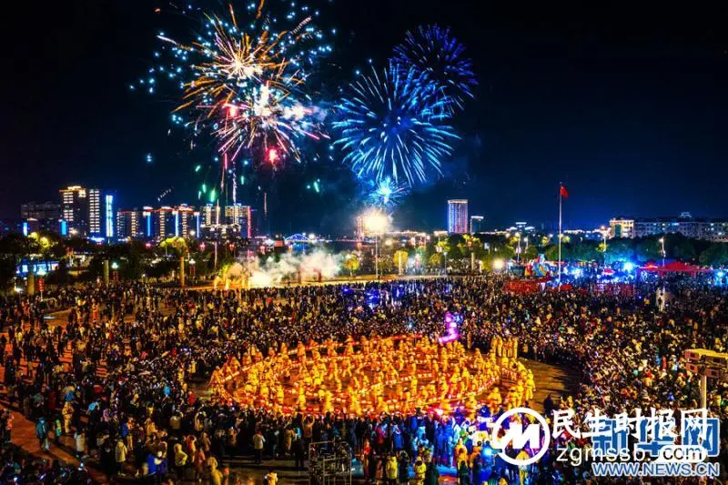 江西广昌:舞桥灯 贺新春 让传统年俗火出圈 江西广昌:舞桥灯 贺新春 让传统年俗火出圈