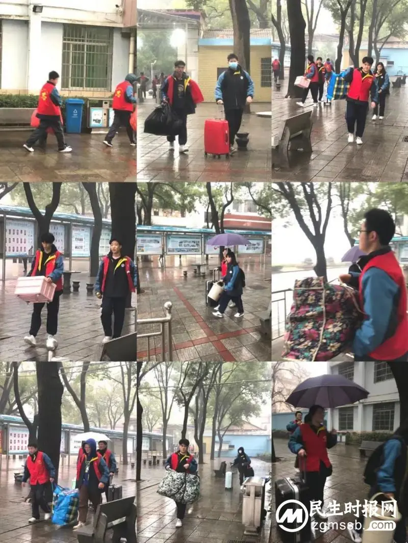 返校即回家 温暖你我他//湘潭市第三中学开学志愿者活动掠影 返校即回家 温暖你我他//湘潭市第三中学开学志愿者活动掠影