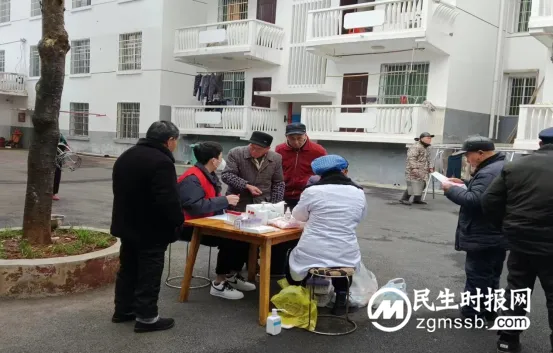 锦石乡卫生院开展关爱老人健康义诊志愿服务活动