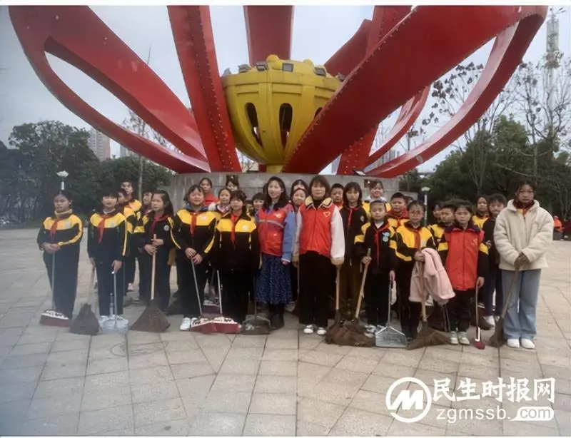志愿服务送关爱 文明实践树新风【市级文明校园】湘潭县易俗河镇山塘小学开展文明实践志愿服务活动 志愿服务送关爱 文明实践树新风【市级文明校园】湘潭县易俗河镇山塘小学开展文明实践志愿服务活动