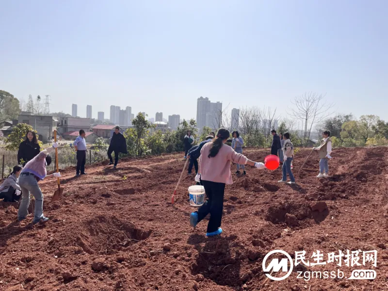 湘潭交发集团开展义务植树活动 湘潭交发集团开展义务植树活动