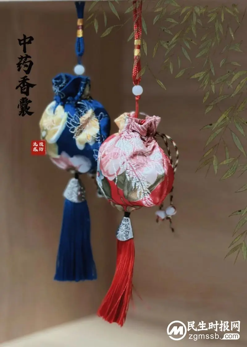 儿童流感小卫士——中药香囊，防瘟避疫又健康