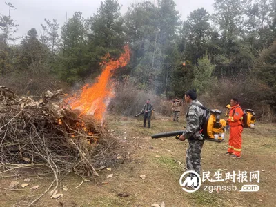 巧家县国有林场开展半专业扑火队培训