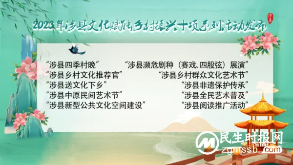 涉县启动2023年文化产业赋能乡村振兴工作暨文化惠民活动