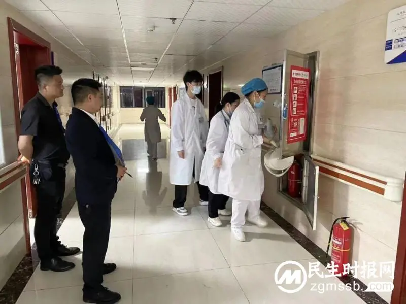 【筑牢安全防线】湘潭县人民医院开展消防安全大起底、大排查、大整治行动