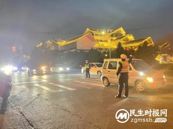热心企业回馈 慰问交警大队——丛台酒业携手八一面粉慰问涉县交警大队