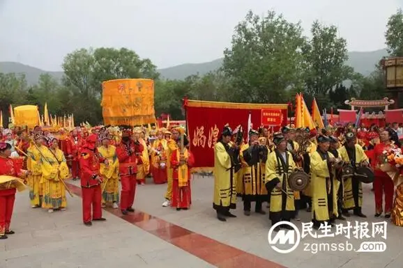 涉县非遗项目走进娲皇宫景区