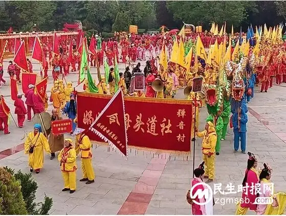 涉县非遗项目走进娲皇宫景区