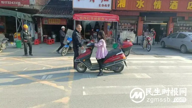 石鼓派出所全力推进道路交通安全专项整治行动