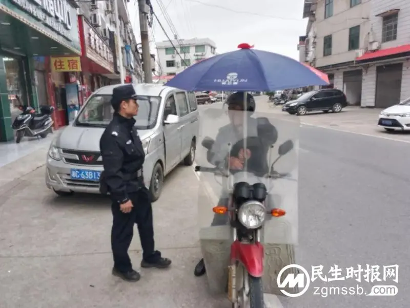 石鼓派出所全力推进道路交通安全专项整治行动