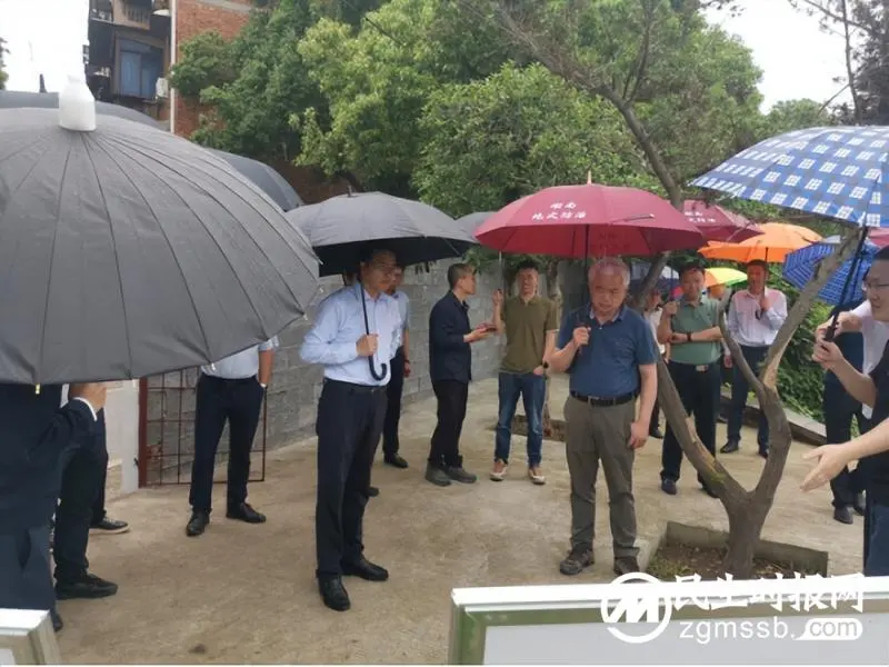 湘潭市自然资源部地勘司调研督导我市地质灾害防治工作