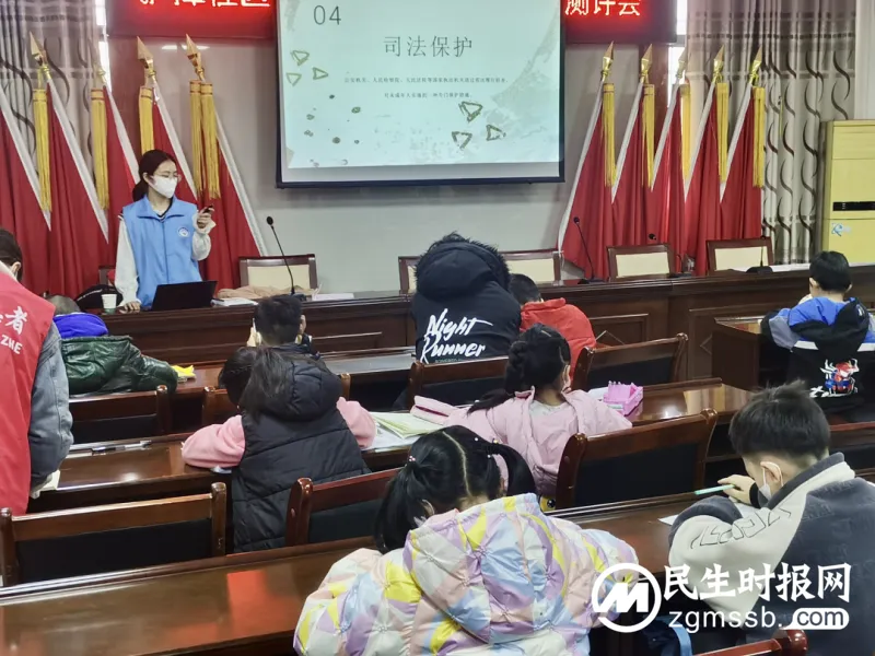 湘潭市未成年人救助保护中心开展《未成年人保护法》宣讲活动