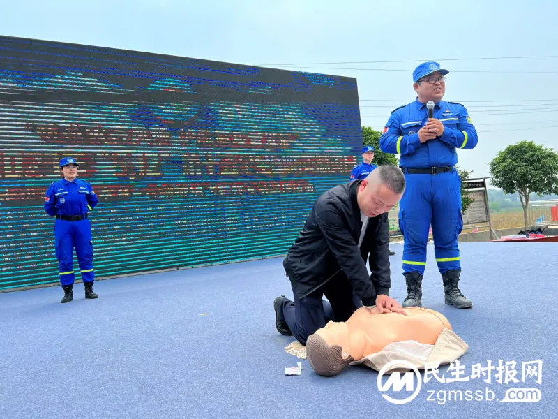 2023年全国防灾减灾日 “走进航天员家乡—飞栏村”防灾减灾专场宣传教育活动在湘潭县举行
