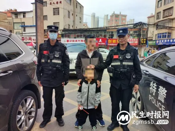 粗心父亲致6岁男孩丢失,警民联手帮孩子寻找家长