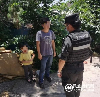 4岁娃陪爸上班走失 警民联合寻找孩子